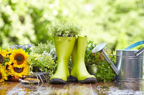 Secure checkout and refund process for gardening services